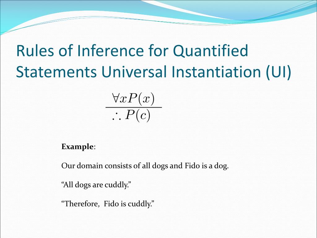 PPT Rules of Inference PowerPoint Presentation, free download ID