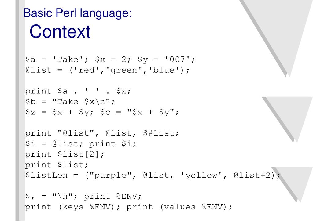 PPT An Introduction to Perl PowerPoint Presentation, free download