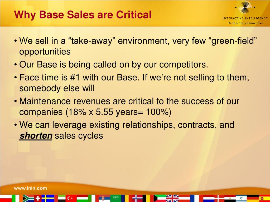 PPT Selling (MORE) to Your Installed Base PowerPoint Presentation