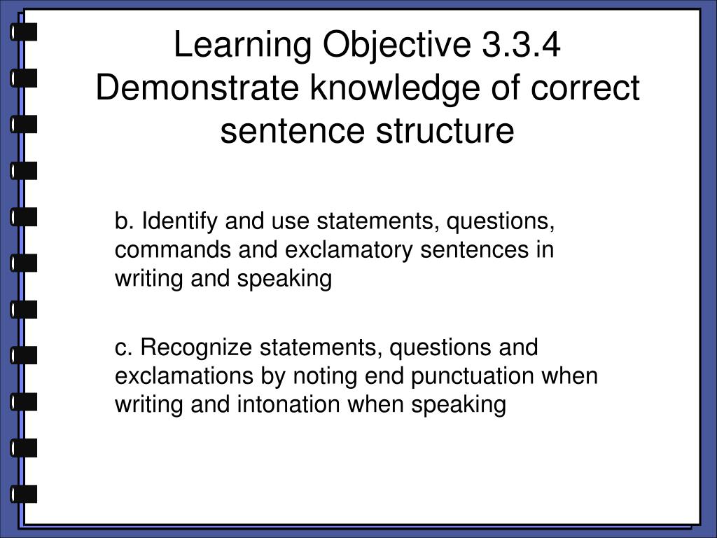 PPT Types of Sentences PowerPoint Presentation, free download ID