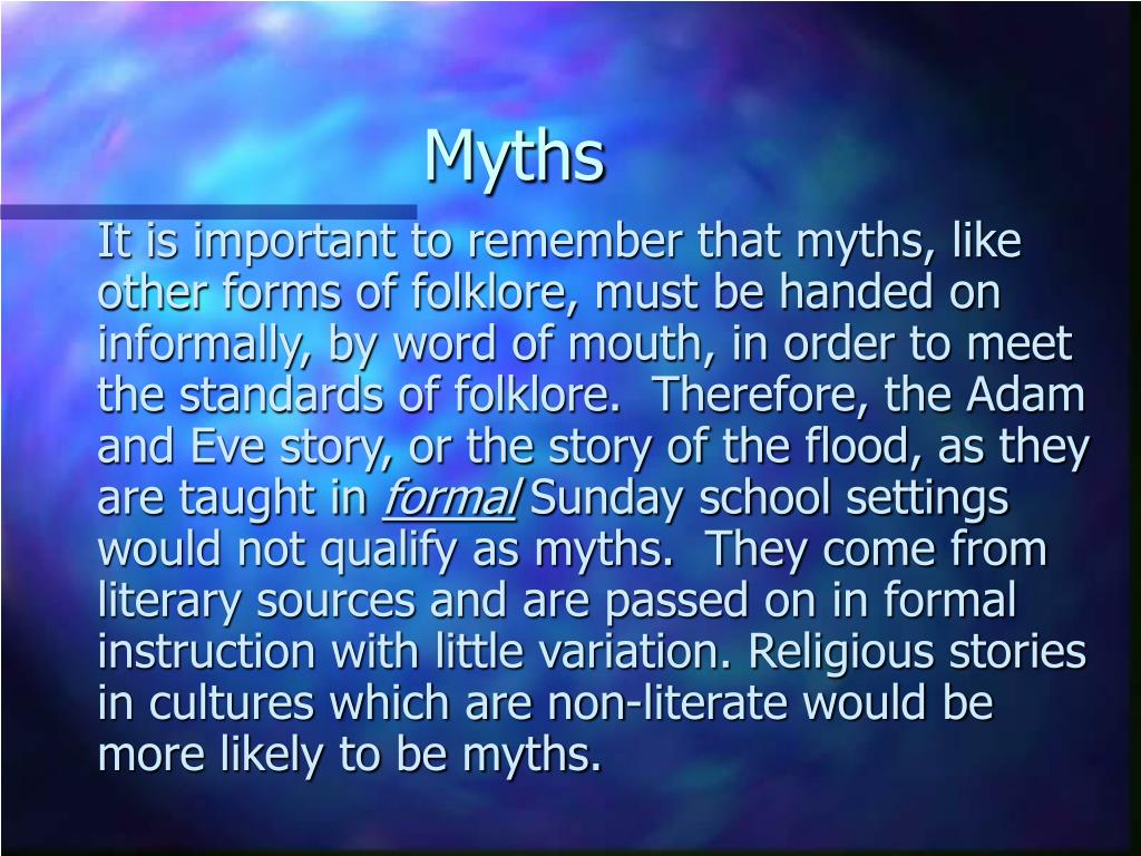 PPT Folklore Narratives PowerPoint Presentation, free download ID