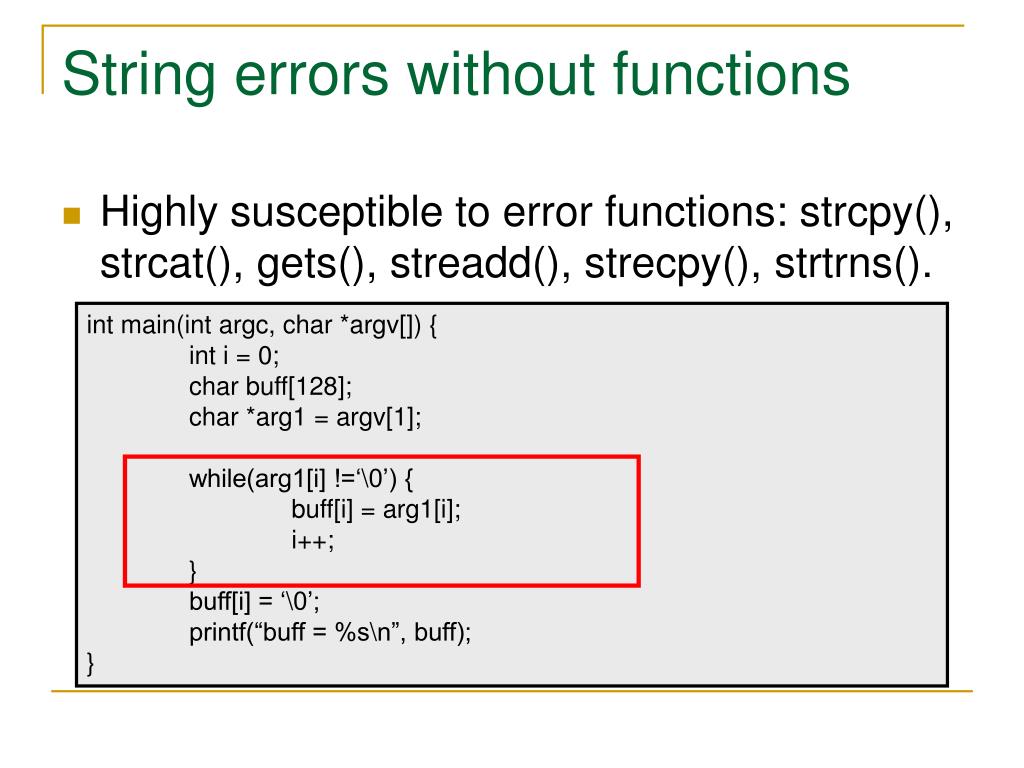 PPT Secure Coding In C and C++ PowerPoint Presentation, free download(03)
