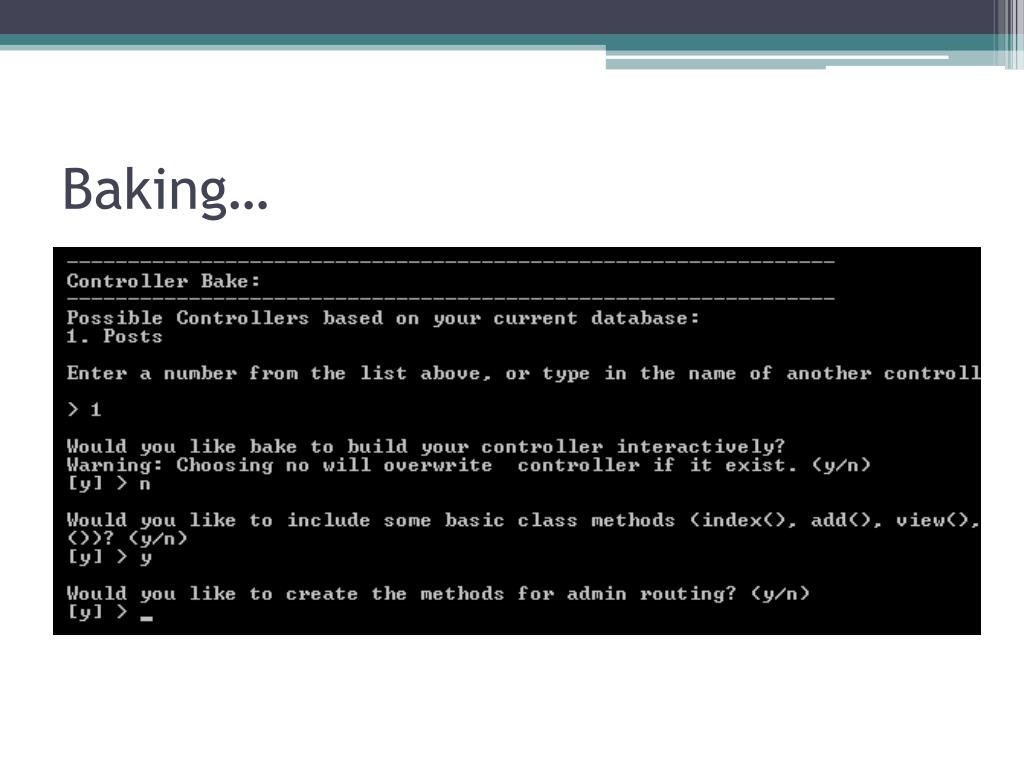PPT CakePHP PowerPoint Presentation, free download ID6112057