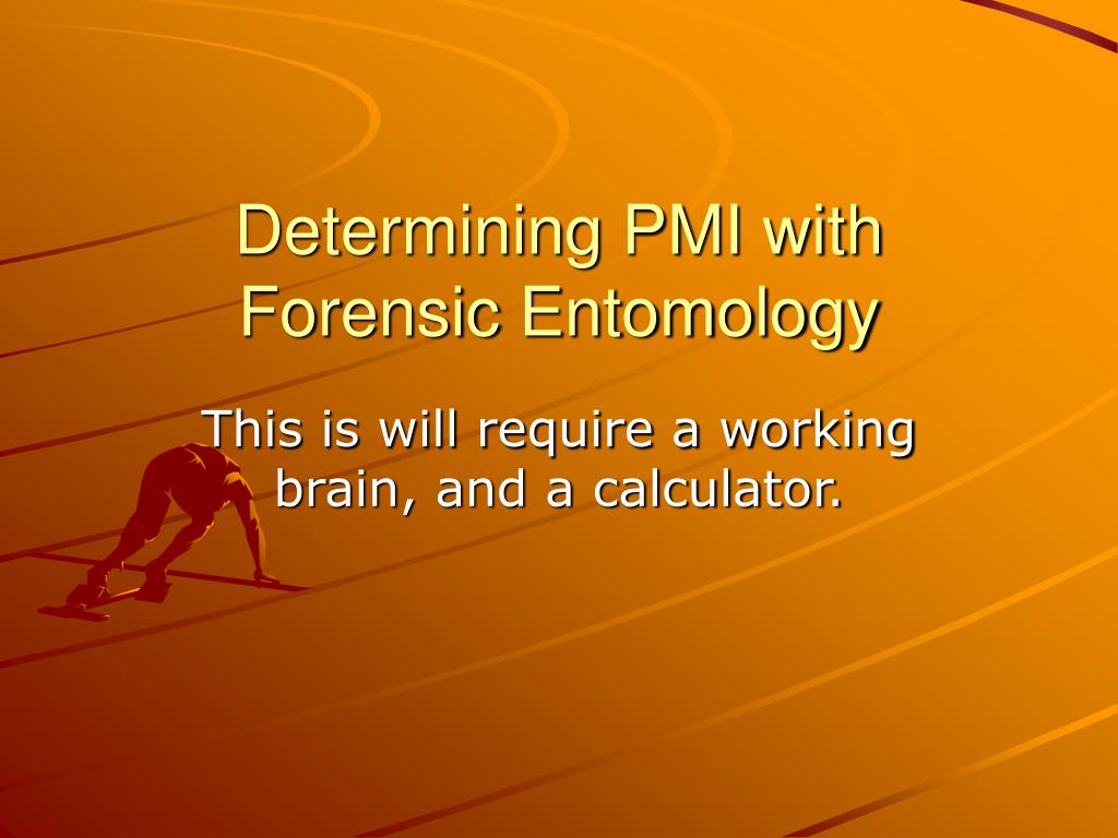 PPT Determining PMI with Forensic Entomology PowerPoint Presentation