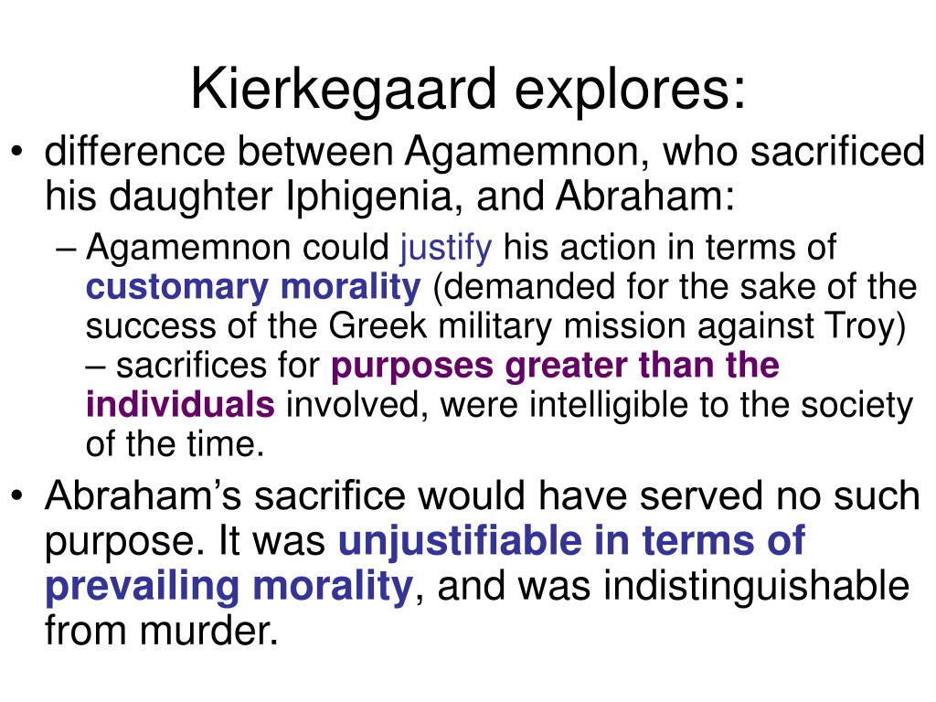 PPT Kierkegaard Fear and Trembling PowerPoint Presentation, free