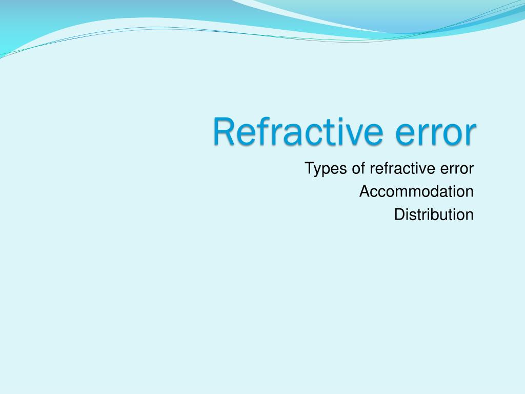 PPT Retinoscopy PowerPoint Presentation, free download ID6119694