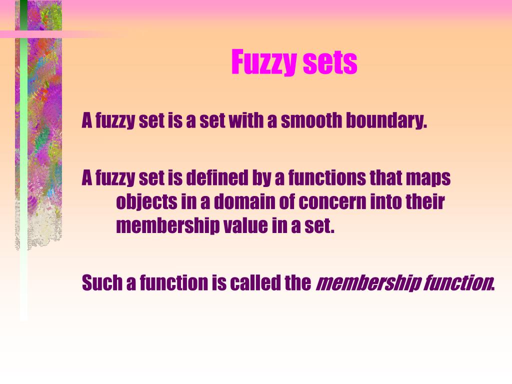 PPT Basic Concepts of Fuzzy Logic PowerPoint Presentation, free