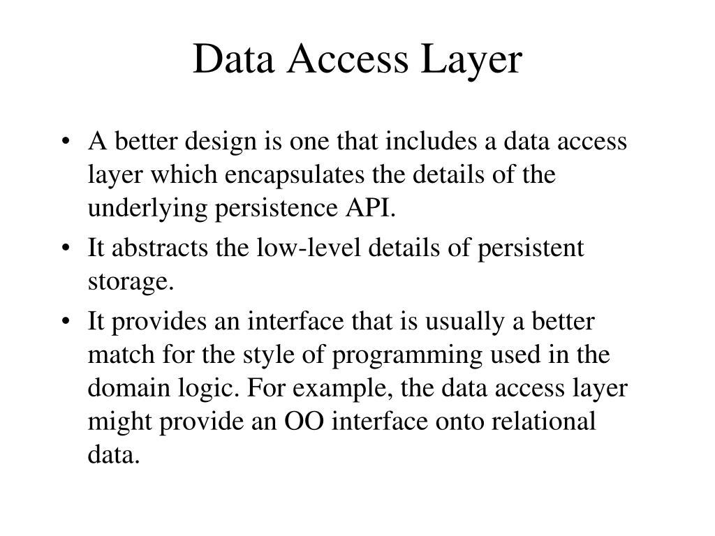 PPT Data Access Patterns PowerPoint Presentation, free download ID6122194