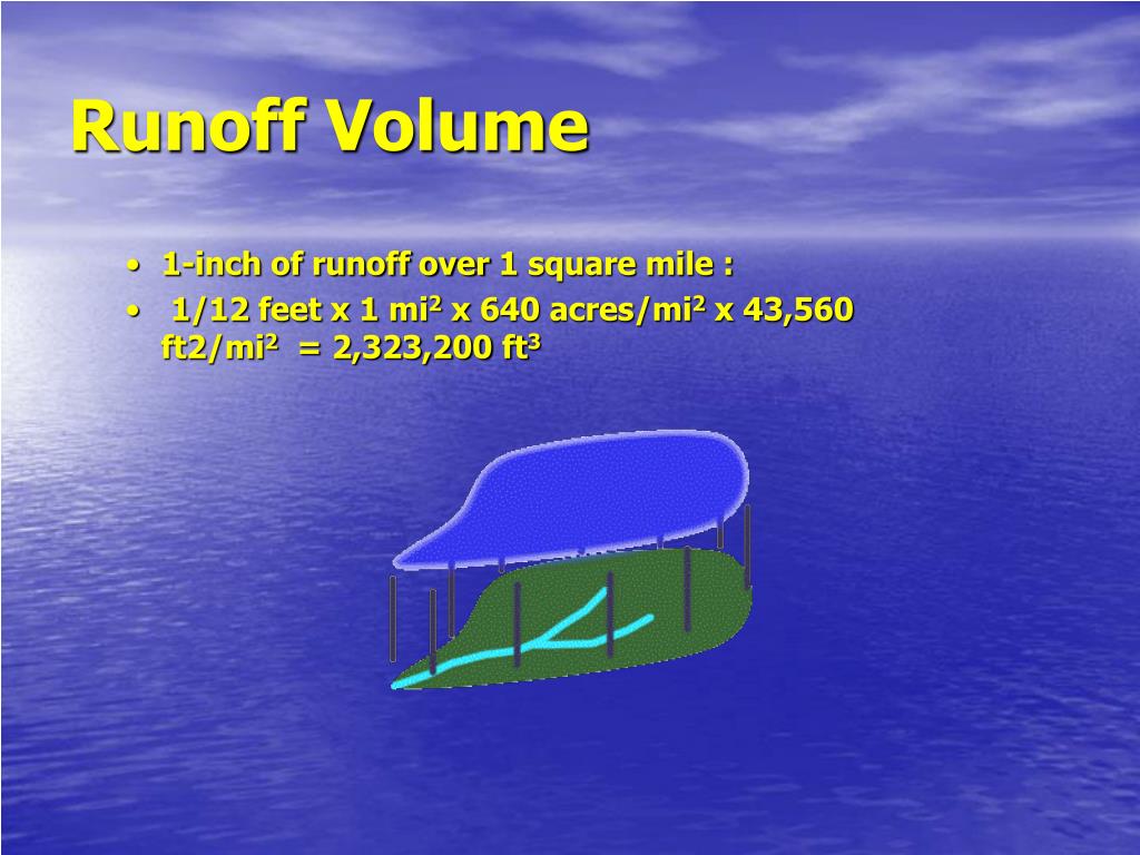 PPT Hydrologic Overview & Quantities PowerPoint Presentation ID6124261