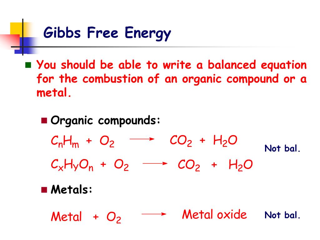 PPT Gibbs Free Energy PowerPoint Presentation, free download ID6125811