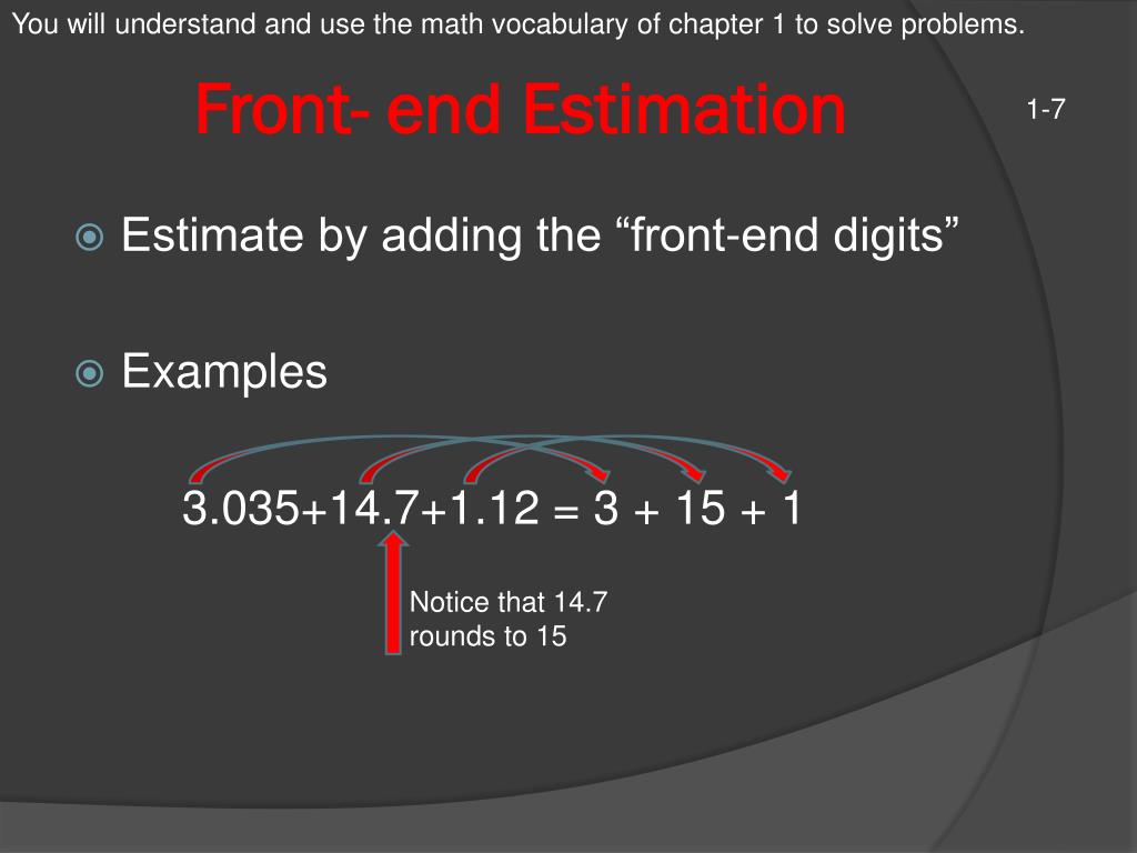 PPT - Chapter 1 Math Vocabulary PowerPoint Presentation, free download
