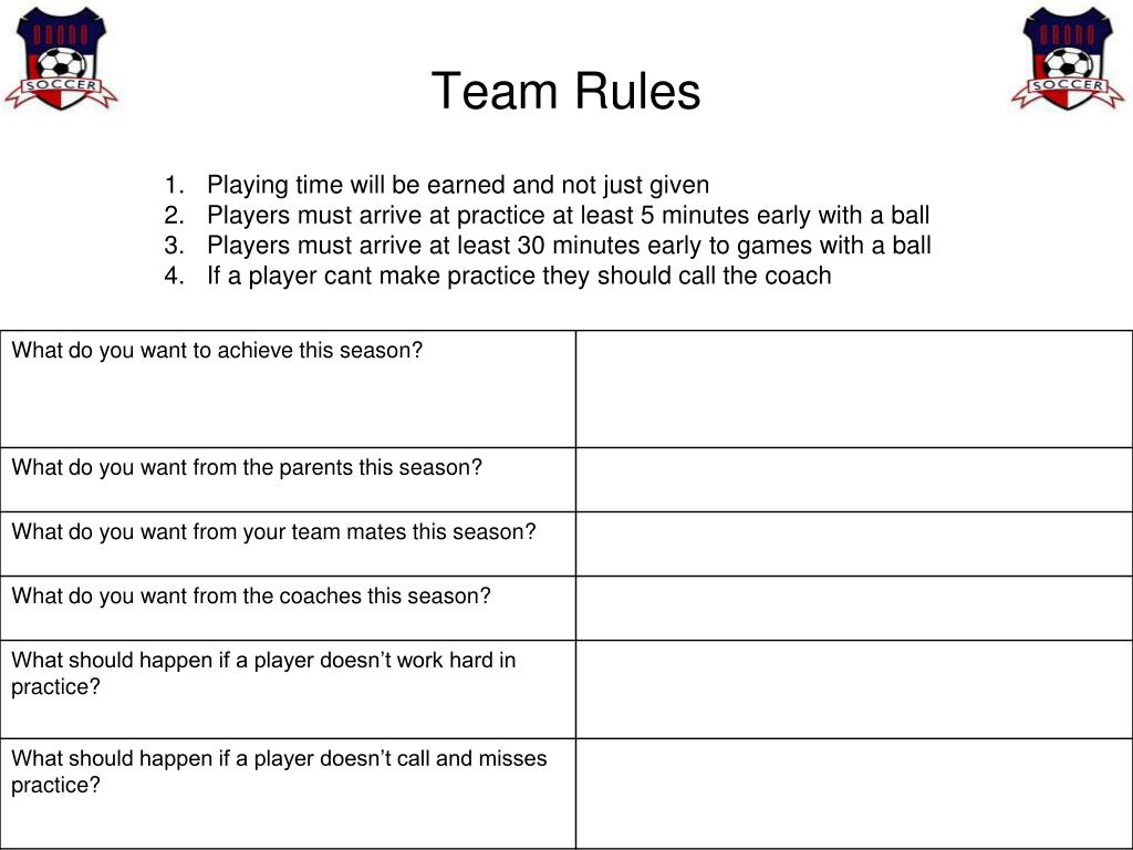 PPT Coaches Meeting PowerPoint Presentation, free download ID6127974