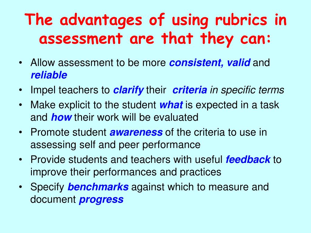 PPT RUBRICS PowerPoint Presentation, free download ID6128954