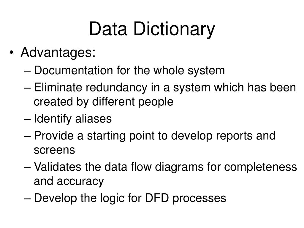 PPT Data Dictionary PowerPoint Presentation, free download ID6130235