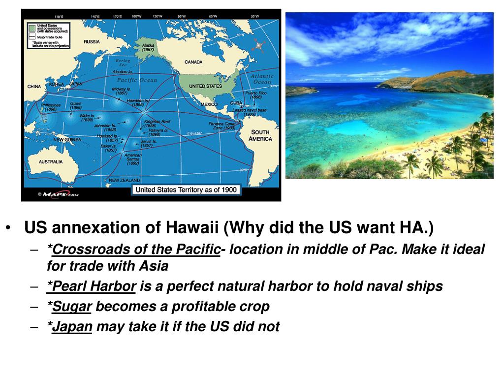 Annexation Of Hawaii Map PPT Annexation of Hawaii PowerPoint Presentation, free download ID