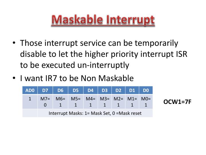 PPT Interrupt Controller (8259 Programming Examples & Intro to DMA