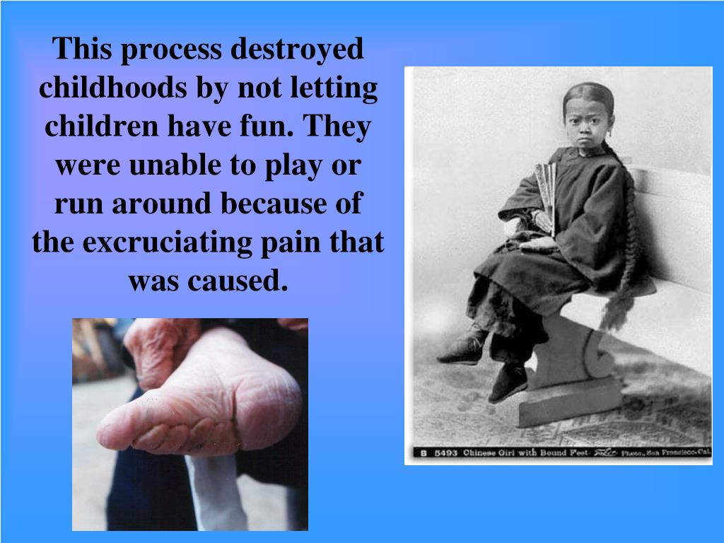 PPT Chinese Foot Binding PowerPoint Presentation, free download ID