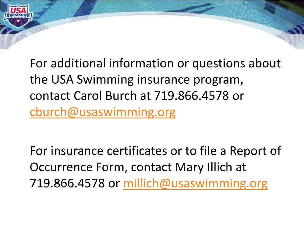 PPT USA Swimming 101 PowerPoint Presentation, free download ID6134277
