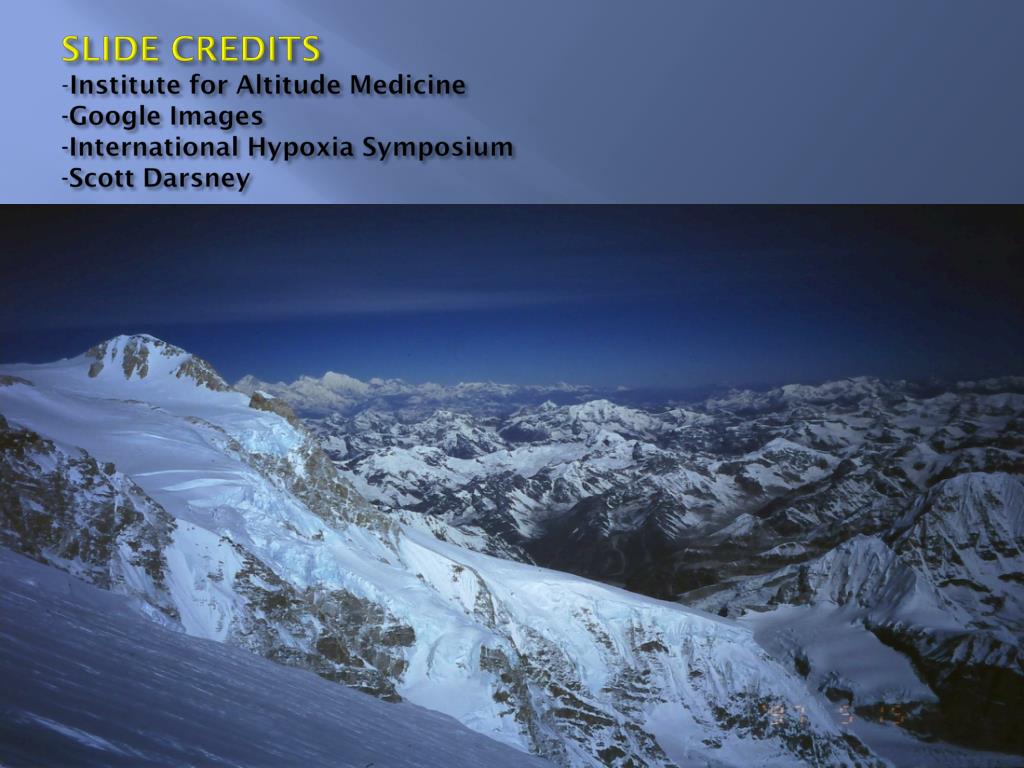 PPT UPDATE IN HIGH ALTITUDE MEDICINE Scott McKee MD MPH Rocky