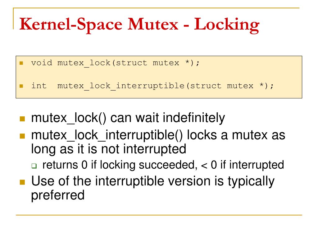 PPT Week 8 Locking, Linked Lists, Scheduling Algorithms PowerPoint