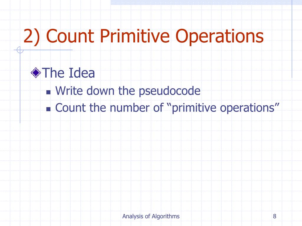 PPT Analysis of Algorithms PowerPoint Presentation, free download