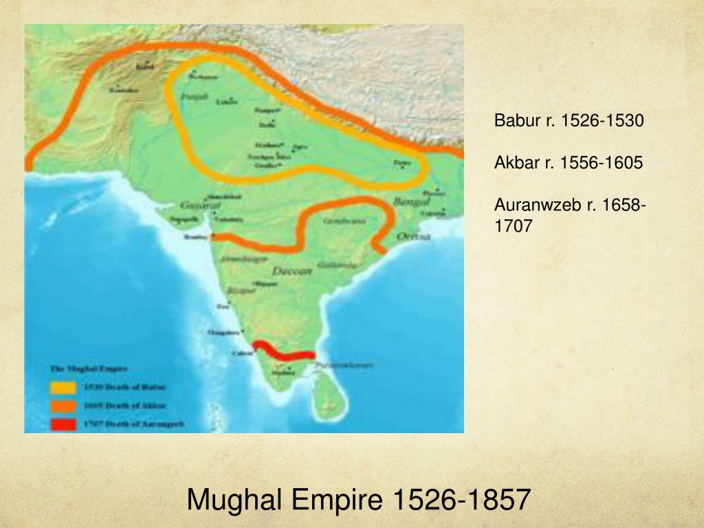 PPT Mughal Empire PowerPoint Presentation, free download ID6136521