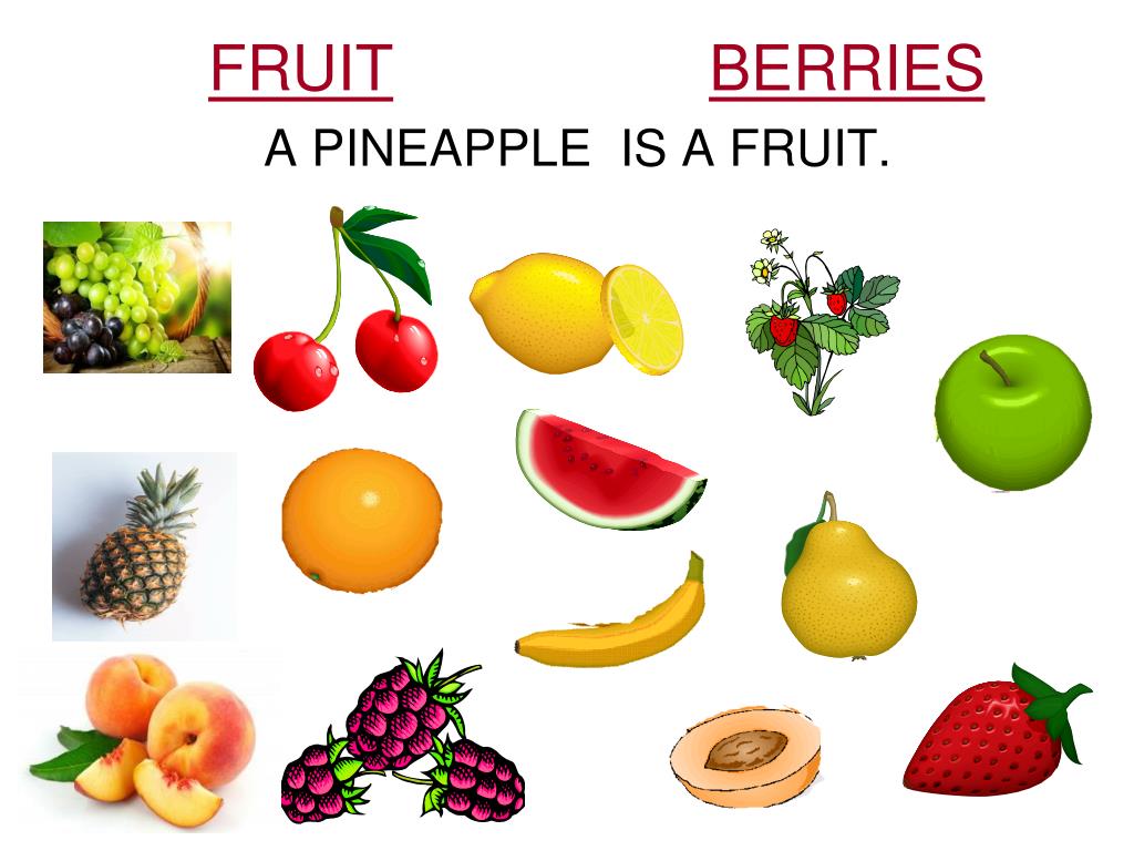 PPT FRUIT AND BERRIES PowerPoint Presentation, free download ID6137151