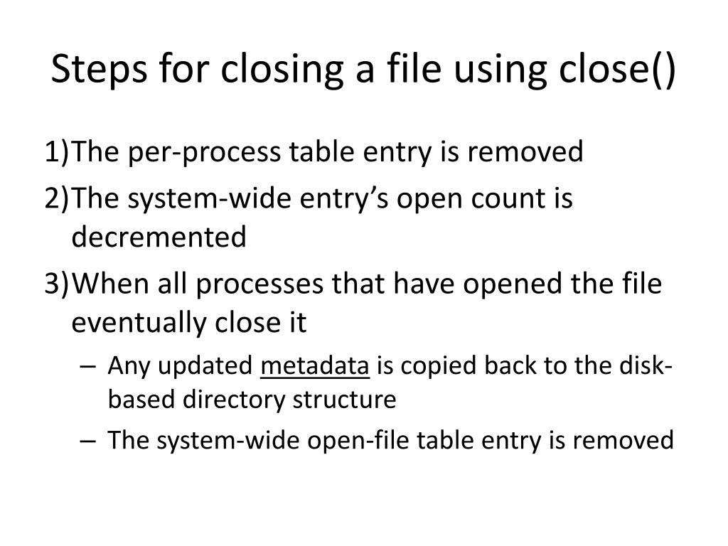 PPT File System Structure PowerPoint Presentation, free download ID