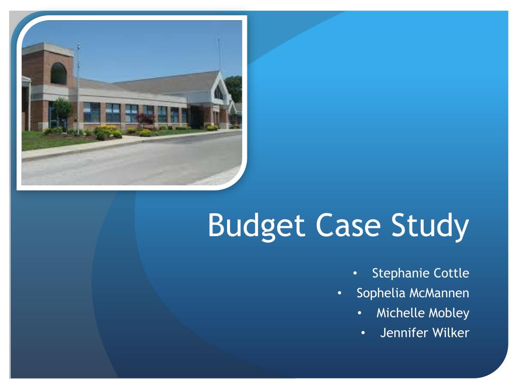 PPT Budget Case Study PowerPoint Presentation, free download ID6148327