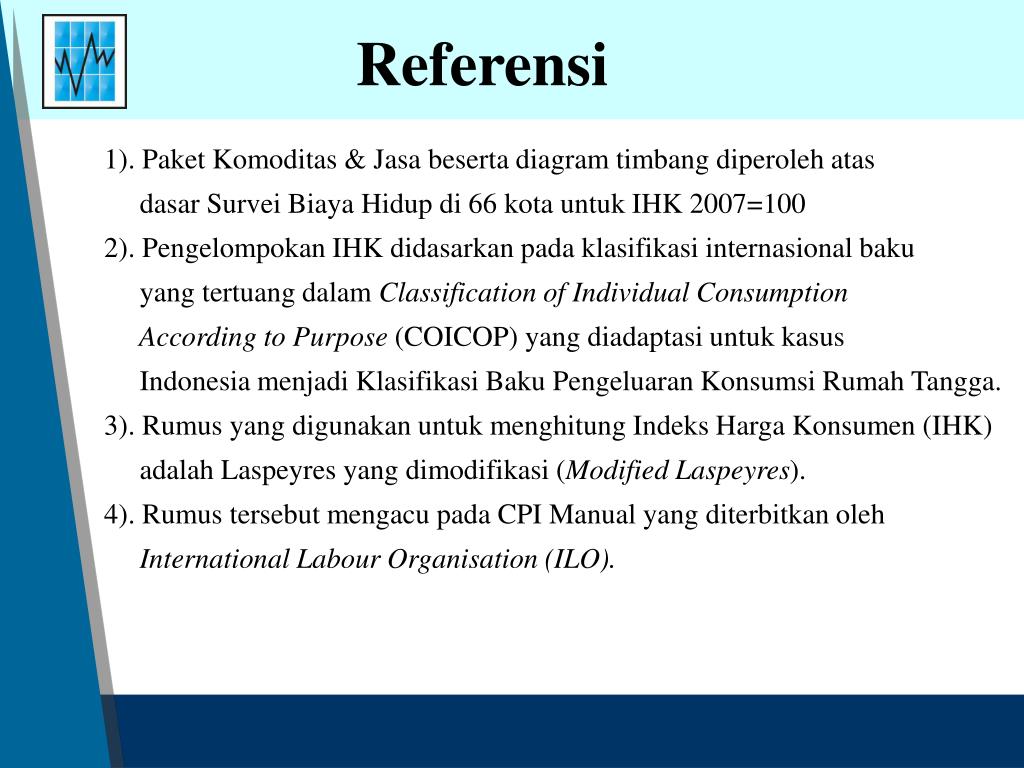 PPT Indeks Harga Konsumen ( IHK ) Inflasi / Deflasi PowerPoint