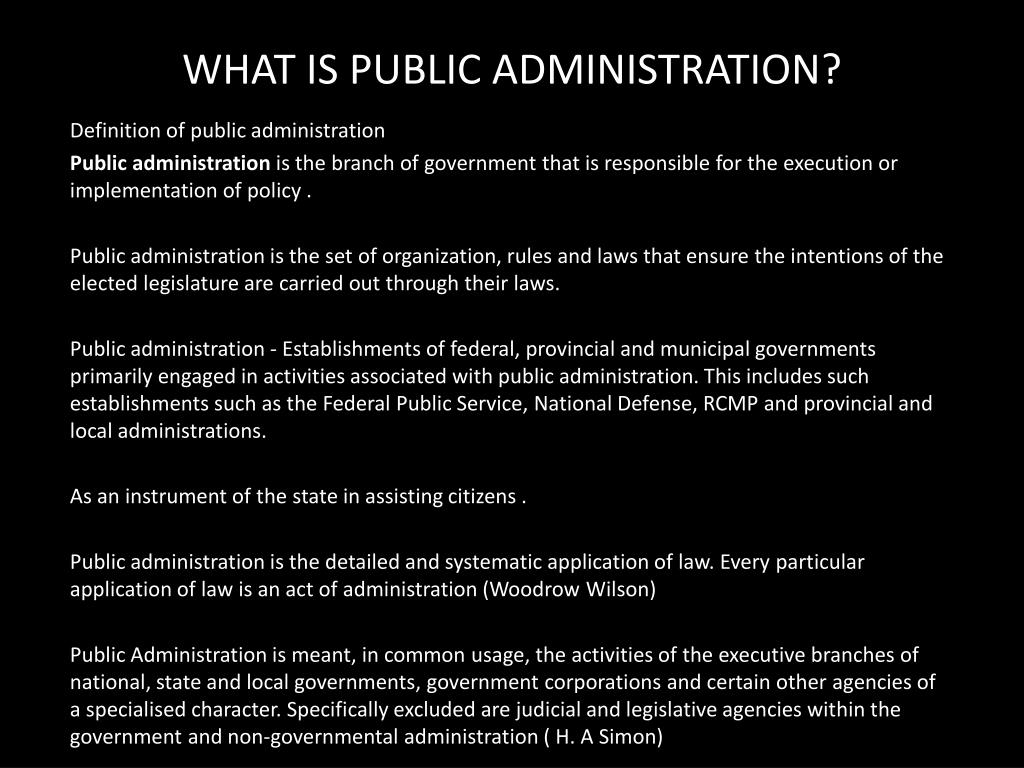 PPT PAD190 PRINCIPLES OF PUBLIC ADMINISTRATION PowerPoint