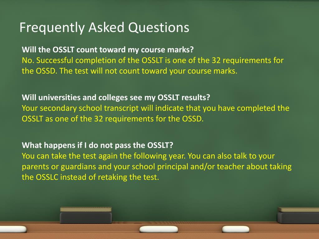 PPT Ontario Secondary School Literacy Test 2015 PowerPoint