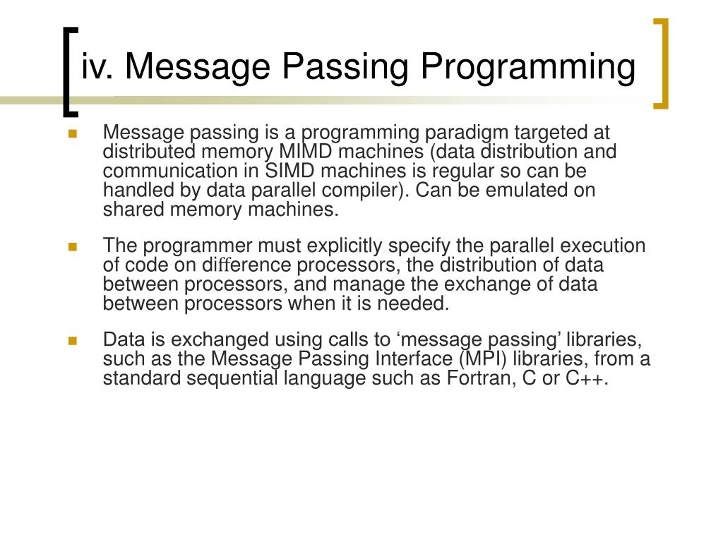 PPT DISTRIBUTED AND HIGHPERFORMANCE COMPUTING CHAPTER 5 Programming