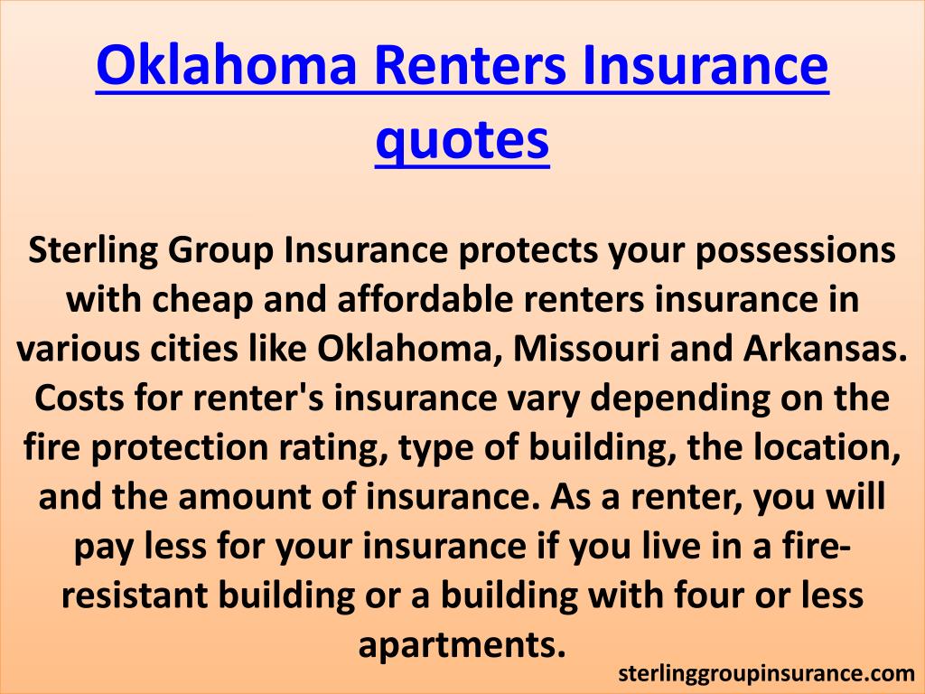 PPT Commercial insurance oklahoma PowerPoint Presentation, free