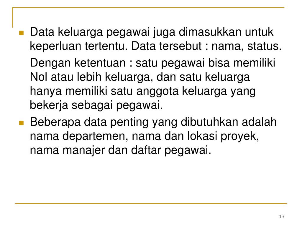 PPT DIAGRAM ER dalam Notasi Lain PowerPoint Presentation, free