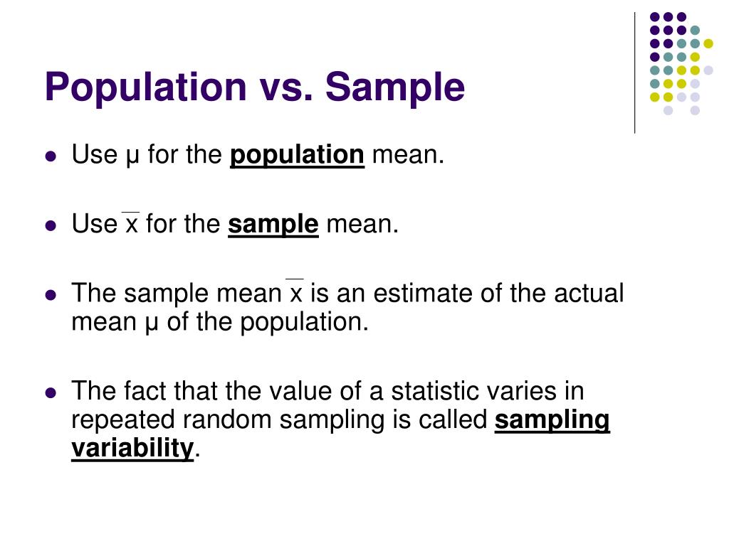 3. Populations and samples BMJ
