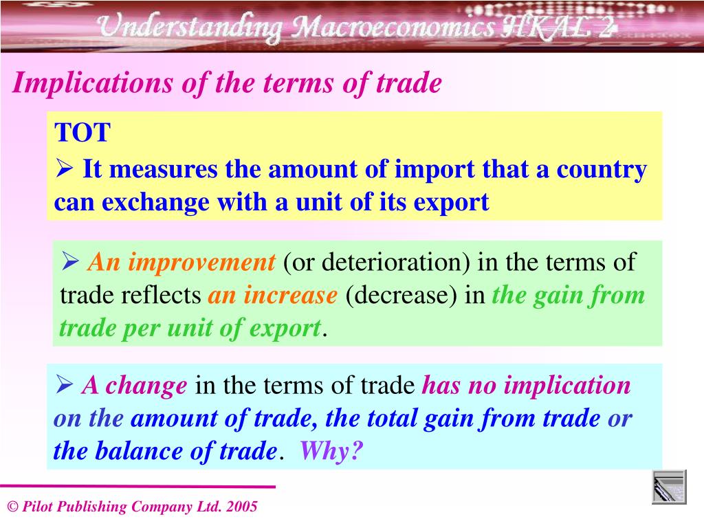 PPT Chapter 10 International Trade I The Law of Comparative