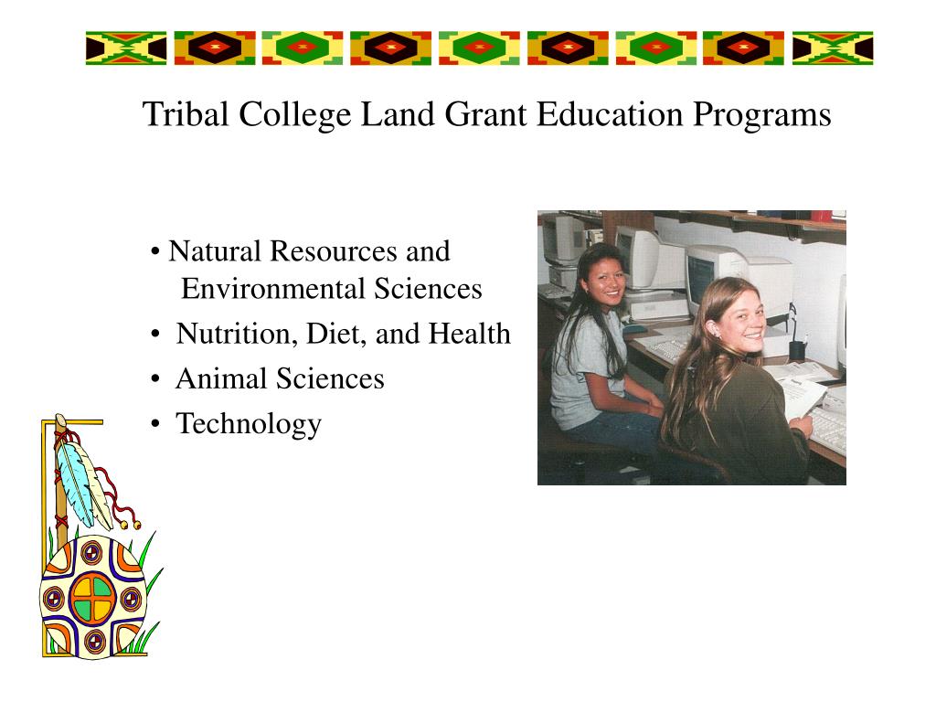 PPT The 1994 Land Grant Institutions (Tribal Colleges and