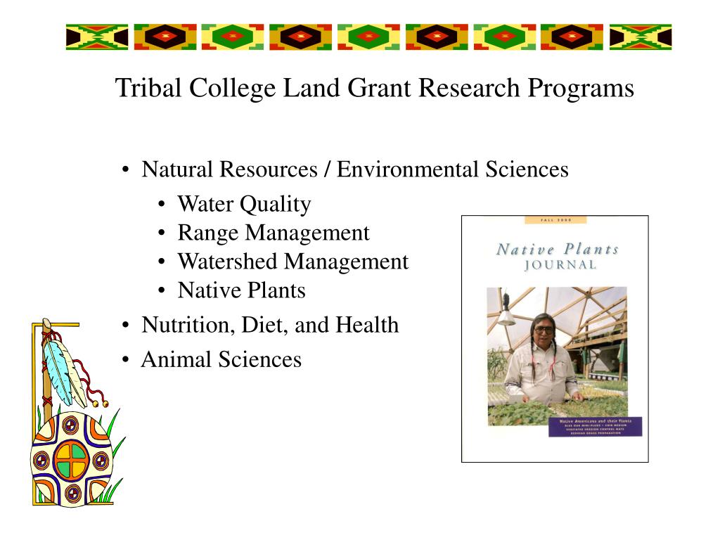 PPT The 1994 Land Grant Institutions (Tribal Colleges and