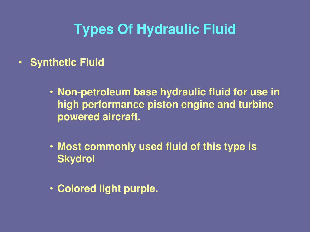 PPT Lesson 11 Aircraft Hydraulic Systems PowerPoint Presentation