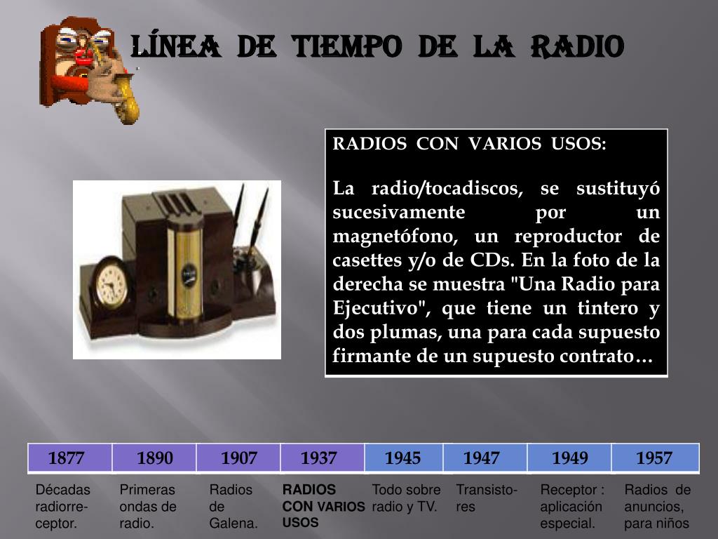 PPT LÍNEA DE TIEMPO DEL RADIO…. PowerPoint Presentation, free