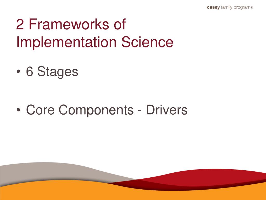 PPT Implementation Science Minnesota Crossover Youth Practice Model