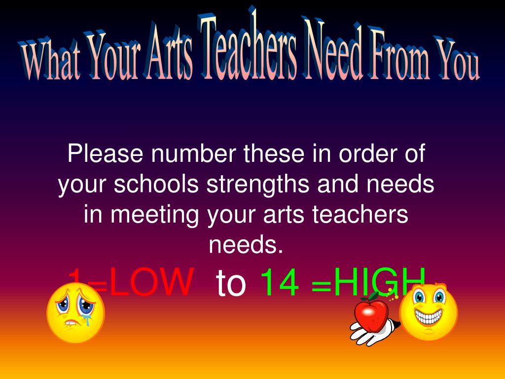 PPT Excellence in the Arts PowerPoint Presentation, free download ID6173299