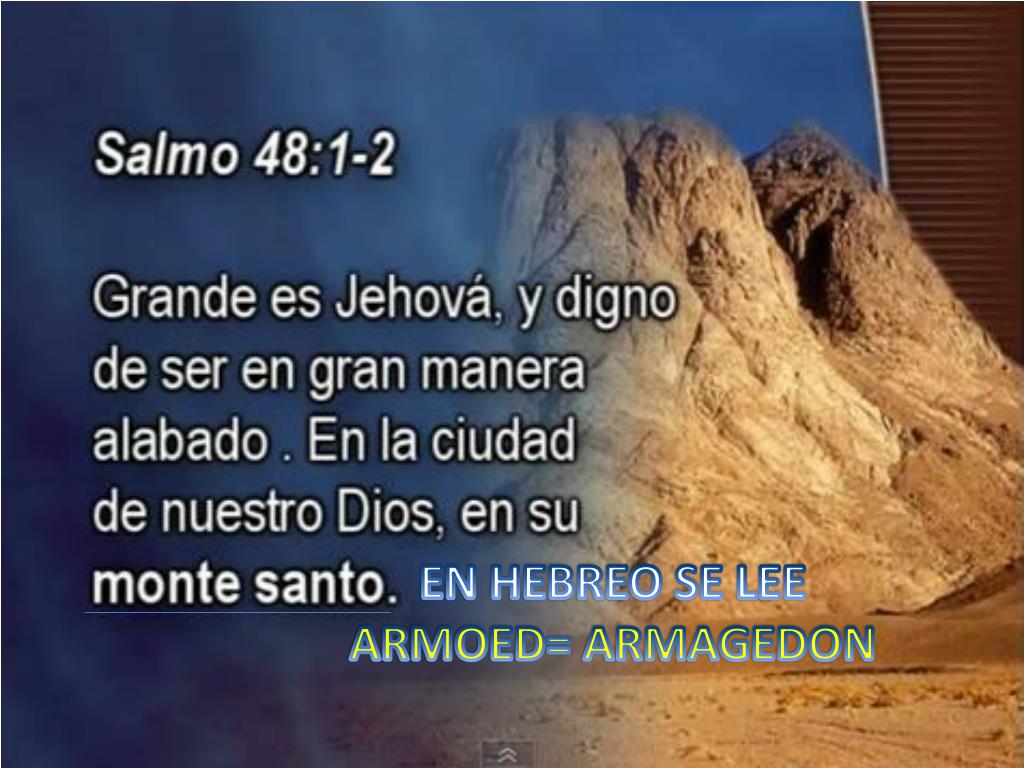 PPT ARMAGEDON EL FINAL DEL HORROR DIABOLICO Ap16 16 Ap19 19