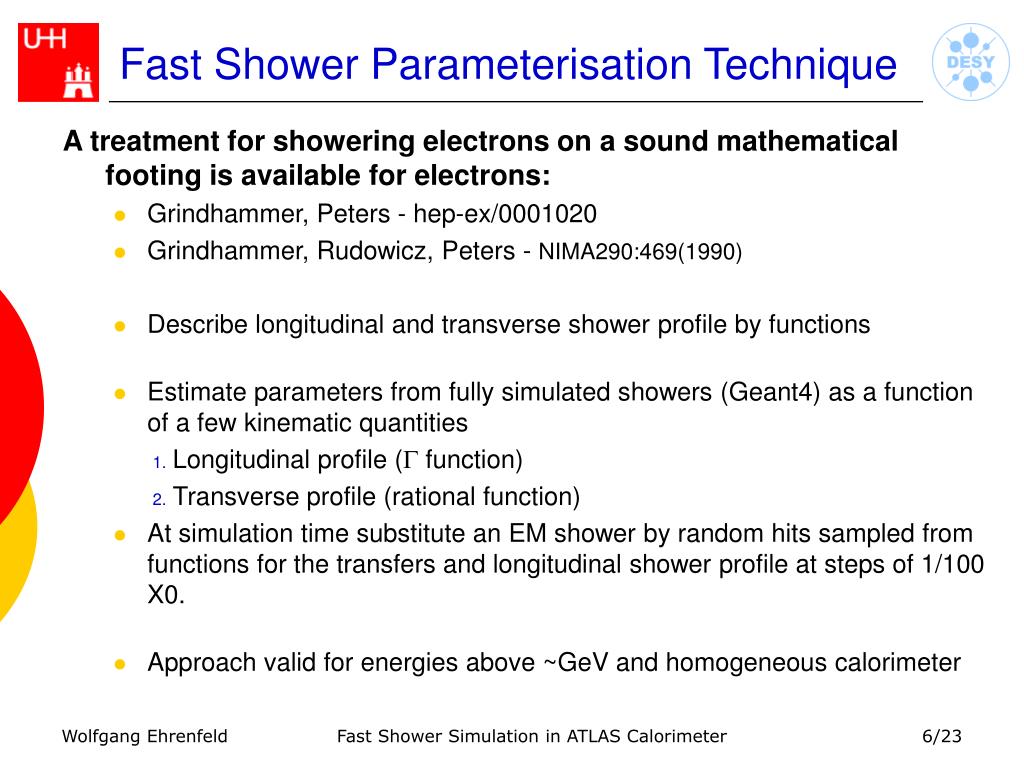 PPT Fast Shower Simulation in ATLAS Calorimeter PowerPoint