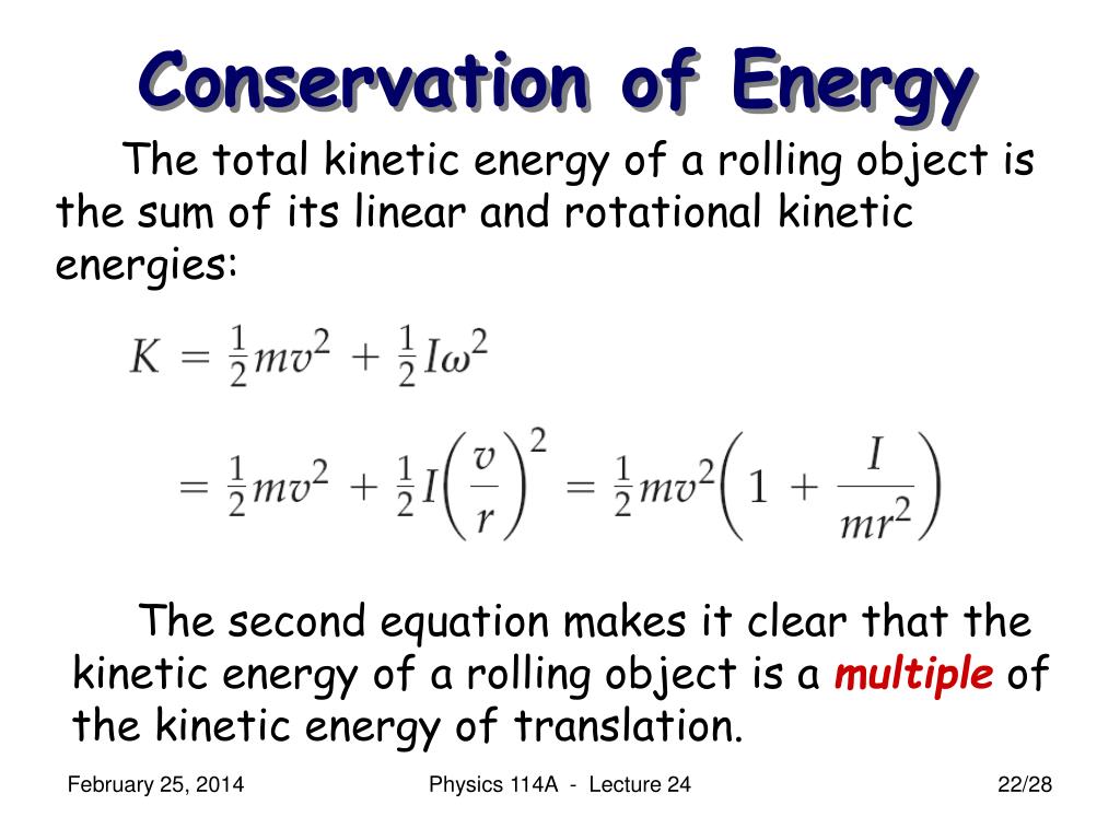 PPT Physics 114A Mechanics Lecture 24 (Walker Ch. 10.46
