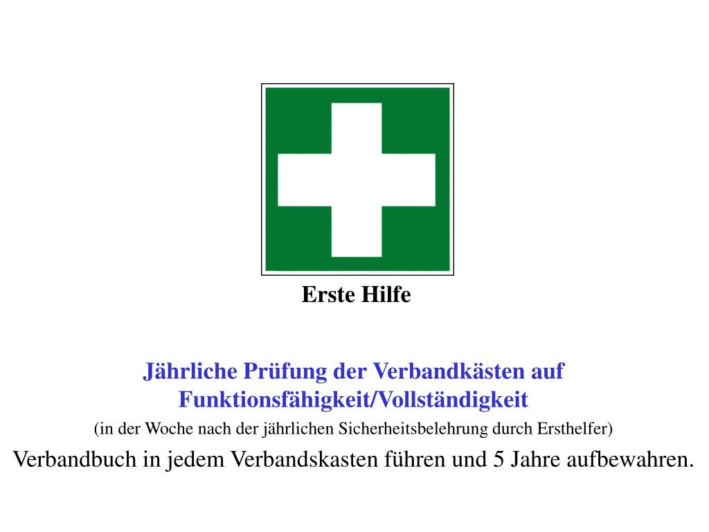 PPT Sicherheitsbelehrung Belehrung nach GefStoffV