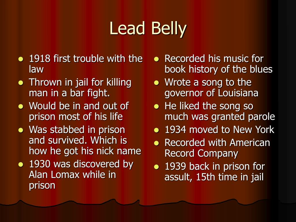 PPT The Blues PowerPoint Presentation, free download ID6188194