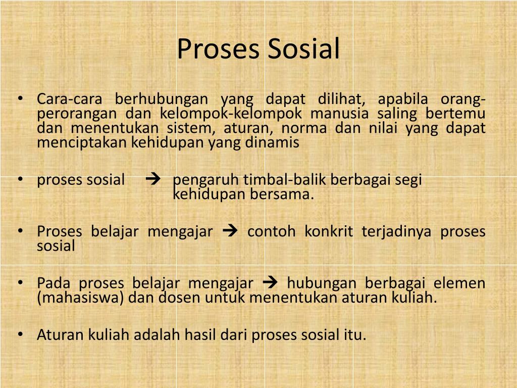 PPT PROSES SOSIAL DAN INTERAKSI SOSIAL PowerPoint Presentation, free