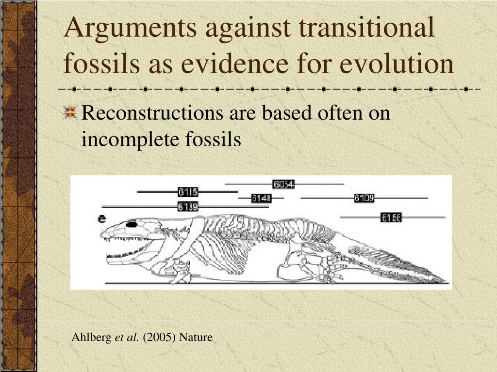 PPT Transitional Fossils PowerPoint Presentation, free download ID